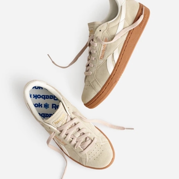 Reebok Shoes - Reebok Club C Grounds UK Sneakers in beige chalk gum Size 8.5